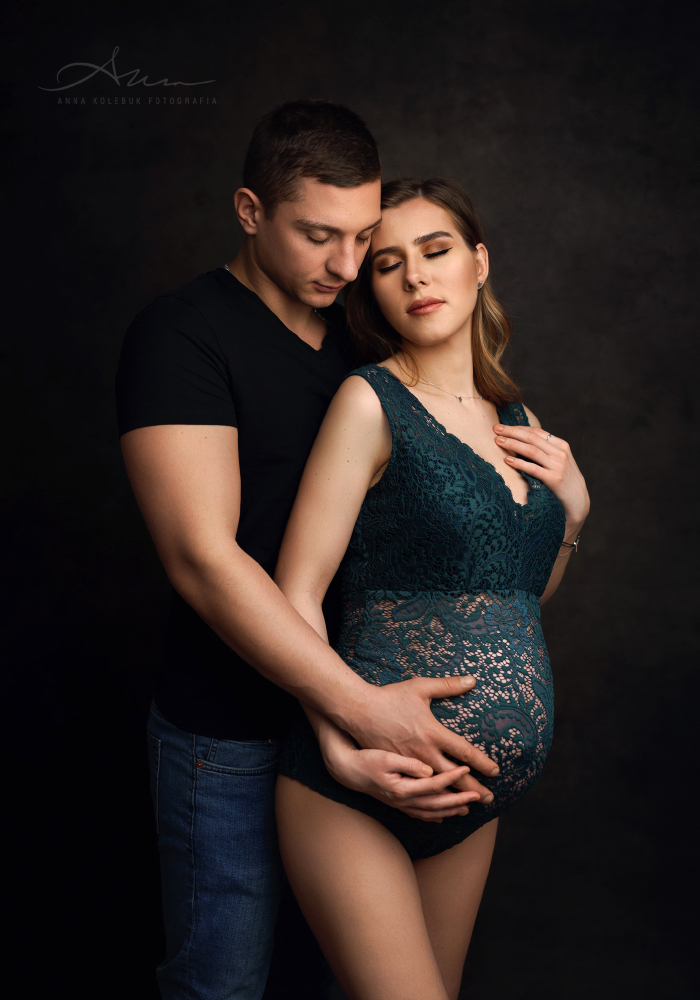 sesja ciążowa studyjna